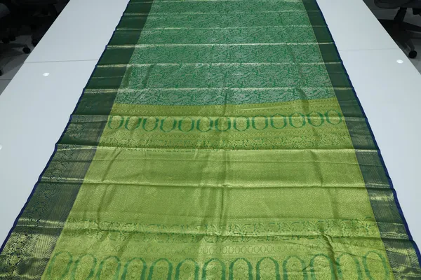 Mustard_Gold_Kanchipuram_Inspired_Semi_Silk_Saree_With_Wide_Contrast_Border