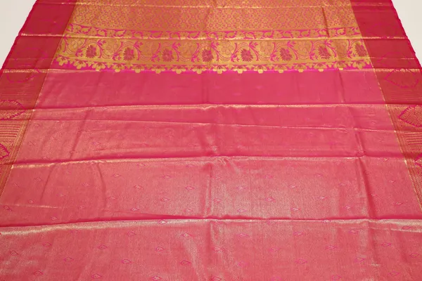 Royal_Blue_Kanchipuram_Inspired_Semi_Silk_Saree_With_Wide_Contrast_Border