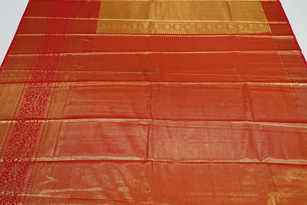 Lavender_Gold_Dharmavaram_Inspired_Semi_Silk_Saree_With_Wide_Contrast_Border