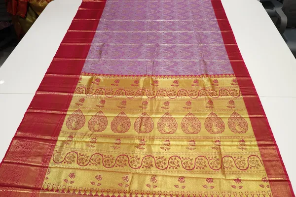 Pink_Kanchipuram_Inspired_Semi_Silk_Saree_With_Wide_Contrast_Border