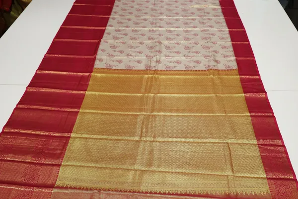 Mustard_Gold_Dharmavaram_Inspired_Semi_Silk_Saree_With_Wide_Contrast_Border
