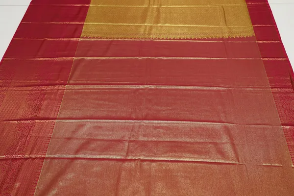 Mustard_Gold_Dharmavaram_Inspired_Semi_Silk_Saree_With_Wide_Contrast_Border