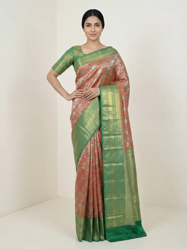 Royal_Purple_Kanchipuram_Inspired_Semi_Silk_Saree_With_Wide_Contrast_Border