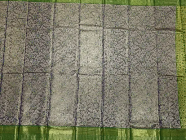 Lime_Green_Uppada_Inspired_Semi_Silk_Saree_With_Small_Self_Border
