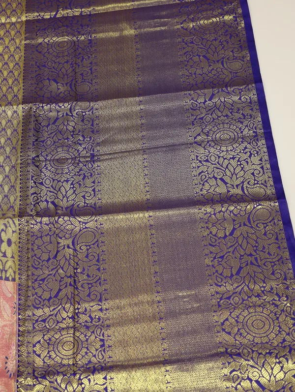 Peach_Pink_Uppada_Inspired_Semi_Silk_Saree_With_Small_Contrast_Border