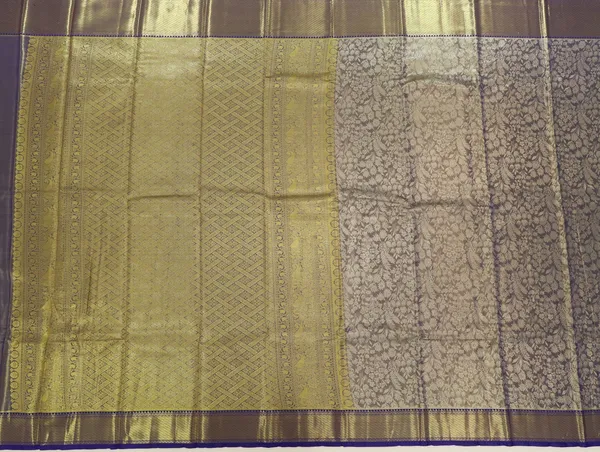 Mustard_Gold_Kanchipuram_Inspired_Semi_Silk_Saree_With_Wide_Contrast_Border
