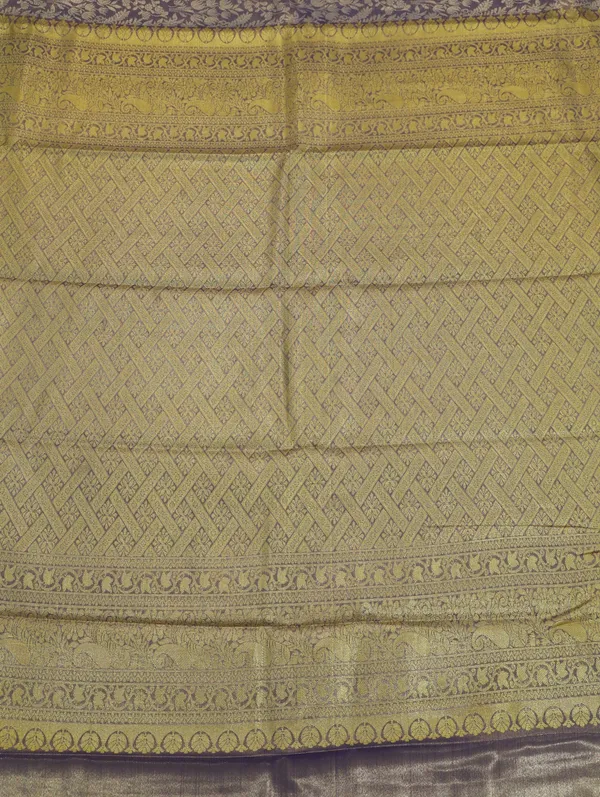 Mustard_Gold_Kanchipuram_Inspired_Semi_Silk_Saree_With_Wide_Contrast_Border