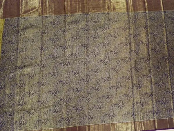 Purple_Gold_Dharmavaram_Inspired_Semi_Silk_Saree_With_Wide_Contrast_Border