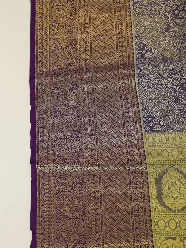 Purple_Gold_Dharmavaram_Inspired_Semi_Silk_Saree_With_Wide_Contrast_Border