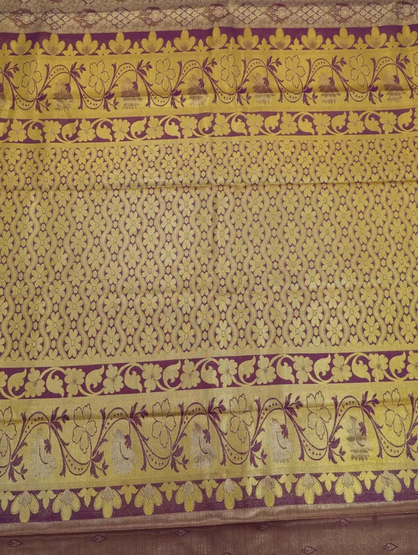 Deep_Purple_Dharmavaram_Inspired_Semi_Silk_Saree_With_Wide_Contrast_Border