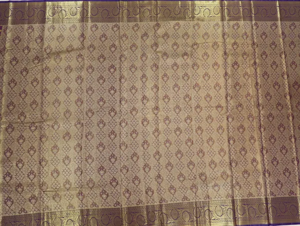 Deep_Purple_Dharmavaram_Inspired_Semi_Silk_Saree_With_Wide_Contrast_Border