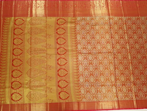 Lime_Green_Uppada_Inspired_Semi_Silk_Saree_With_Small_Self_Border