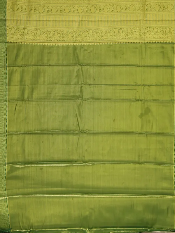 Sky_Blue_Dharmavaram_Inspired_Semi_Silk_Saree_With_Wide_Contrast_Border