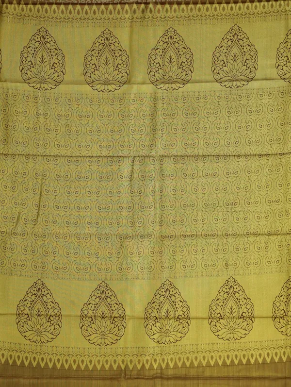 Mustard_Gold_Kanchipuram_Inspired_Semi_Silk_Saree_With_Wide_Contrast_Border