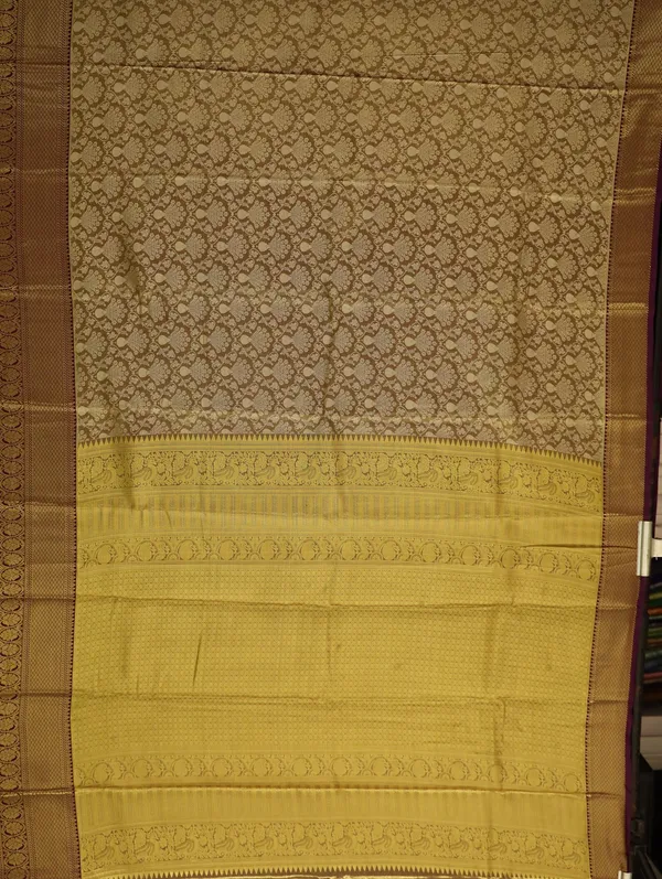 Beige_Gold_Uppada_Inspired_Semi_Silk_Saree_With_Contrast_Border