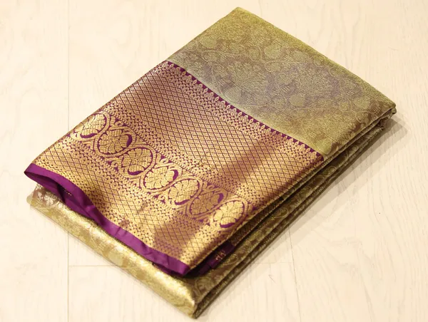 Beige_Gold_Uppada_Inspired_Semi_Silk_Saree_With_Contrast_Border
