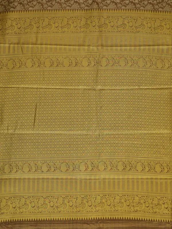 Beige_Gold_Uppada_Inspired_Semi_Silk_Saree_With_Contrast_Border