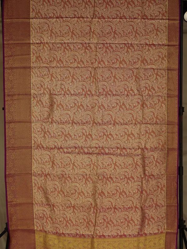 Rose_Pink_Uppada_Inspired_Semi_Silk_Saree_With_Contrast_Border