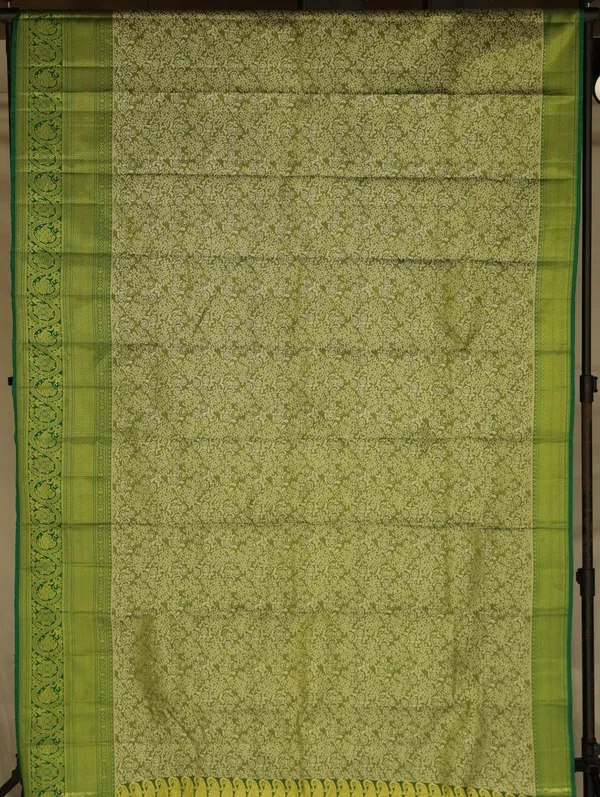 Beige_Gold_Kanchipuram_Inspired_Semi_Silk_Saree_With_Wide_Contrast_Border