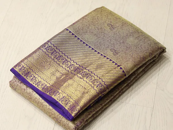 Beige_Gold_Kanchipuram_Inspired_Semi_Silk_Saree_With_Wide_Contrast_Border