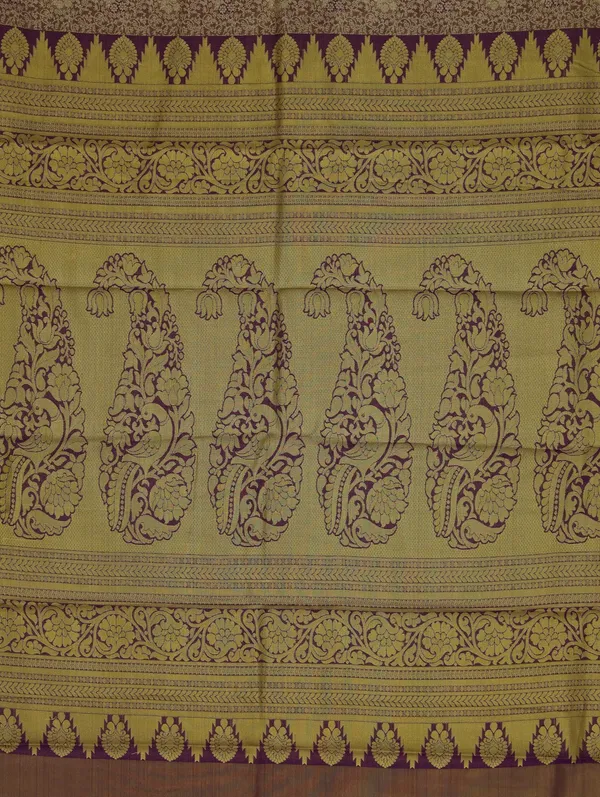 Beige_Gold_Kanchipuram_Inspired_Semi_Silk_Saree_With_Wide_Contrast_Border