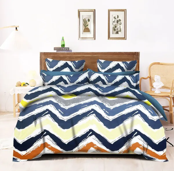 ELITE_-_FIT_Elasticated_Fitted_Bedsheet_with_All-Around_Elastic_|_Wrinkle-Free_Poly_Cotton_Blend_|_Perfect_Fit_for_Mattress_up_to_6_Inches_|_Soft,_Breathable_&_Easy_Care