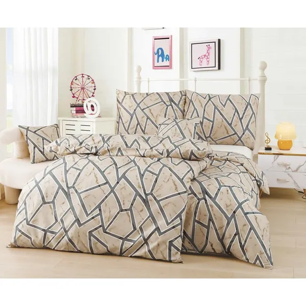 ELITE_-_FIT_Elasticated_Fitted_Bedsheet_with_All-Around_Elastic_|_Wrinkle-Free_Poly_Cotton_Blend_|_Perfect_Fit_for_Mattress_up_to_6_Inches_|_Soft,_Breathable_&_Easy_Care