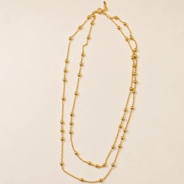 Gold_Tone_Layered_Beaded_Necklace_for_Women