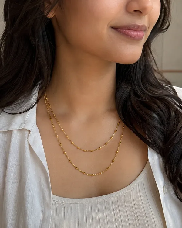 Gold_Tone_Layered_Beaded_Necklace_for_Women