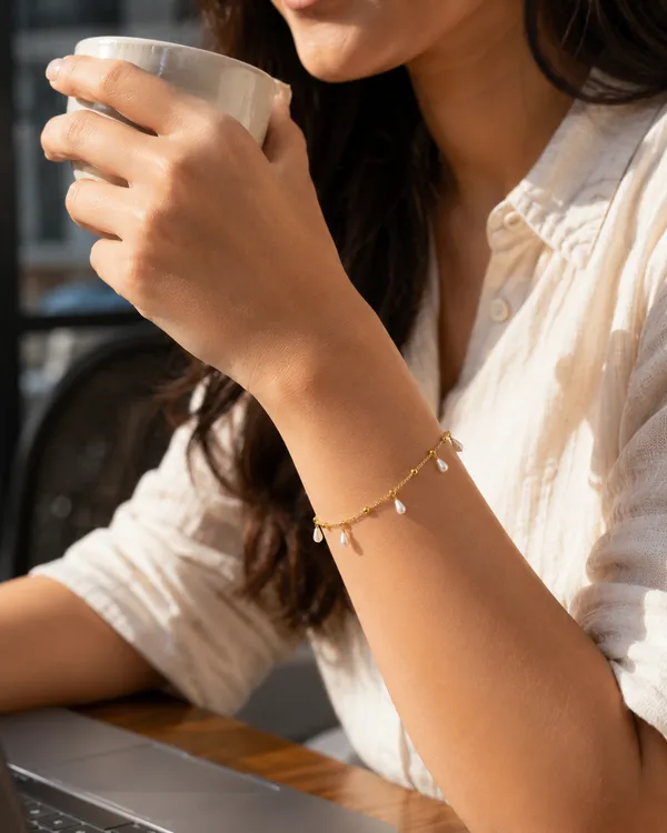 Gold_Tone_Pearl_Drop_Bracelet_for_Women