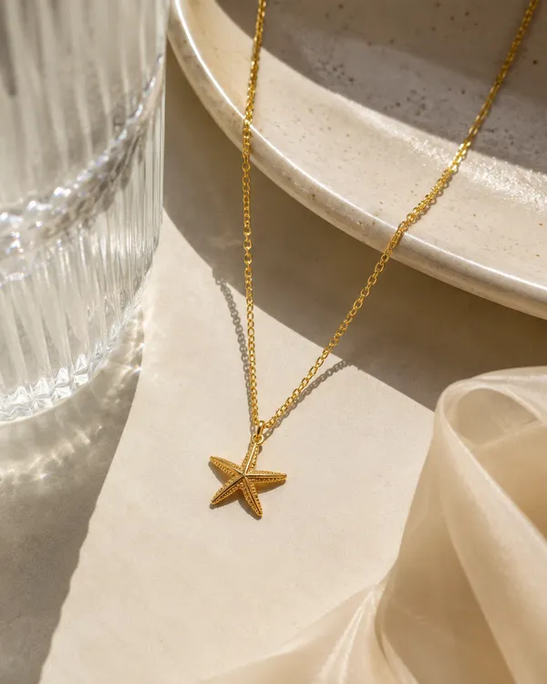 Gold_Tone_Starfish_Pendant_Necklace_for_Women