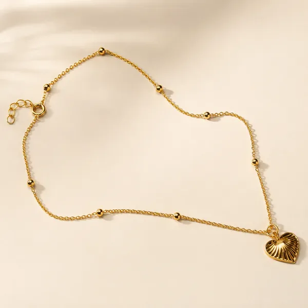Gold_Tone_Beaded_Heart_Pendant_Necklace_for_Women