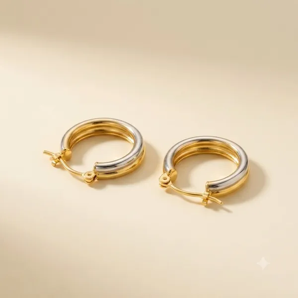 Gold_And_Silver_Tone_Hoop_Earrings_For_Women