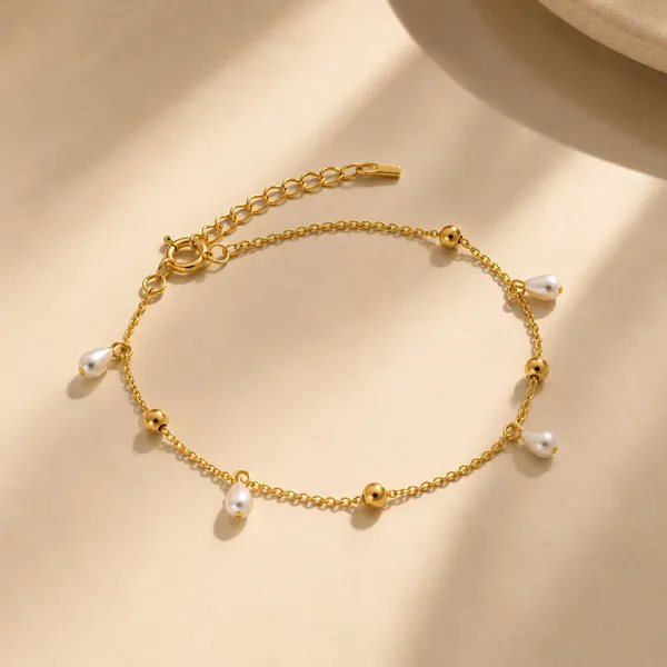Gold_Tone_Pearl_Drop_Bracelet_for_Women