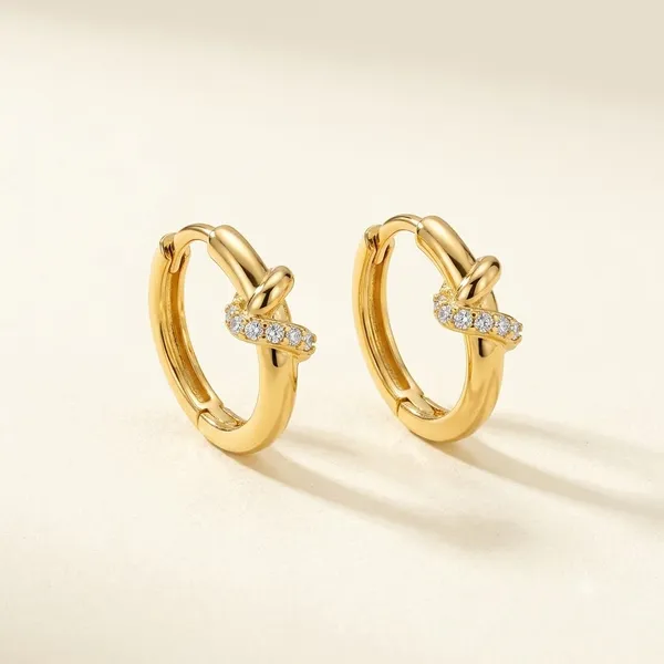 Gold_Tone_Knot_Detail_Huggie_Hoop_Earrings_for_Women