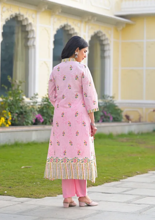 Light_Pink_Pure_Cotton_A_Line_Kurta_Pant_And_Dupatta_Set_For_Women