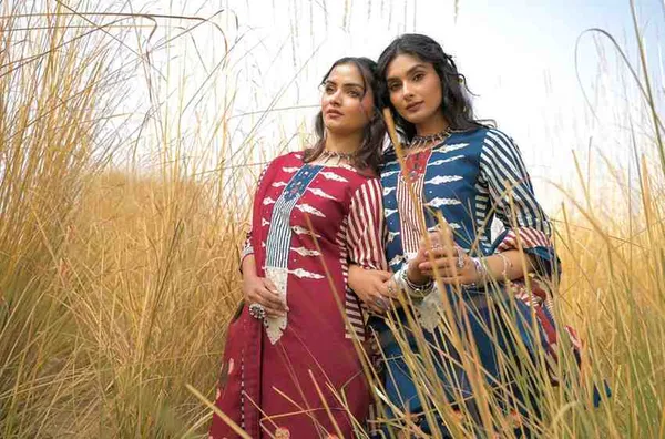 Blue_Pure_Cotton_Kurta_Pant_And_Dupatta_Set_For_Women