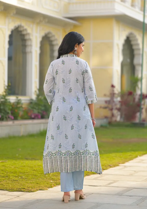 Powder_Blue_Pure_Cotton_A_Line_Kurta_Pant_And_Dupatta_Set_For_Women
