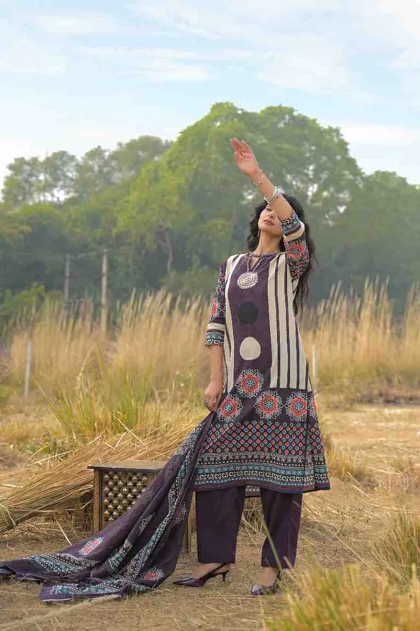 Purple_Pure_Cotton_Kurta_Pant_And_Dupatta_Set_For_Women