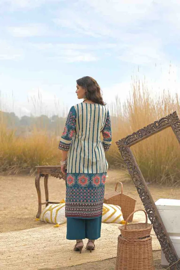 Blue_Pure_Cotton_Kurta_Pant_And_Dupatta_Set_For_Women