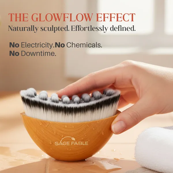 GlowFlow_Lymphatic_Sculpt_Face_Brush_–_Anti-Puffing_Tool_for_Jawline_Contouring,Facial_Drainage_&_Natural_Face_Lift.