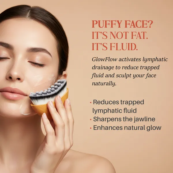 GlowFlow_Lymphatic_Sculpt_Face_Brush_–_Anti-Puffing_Tool_for_Jawline_Contouring,Facial_Drainage_&_Natural_Face_Lift.
