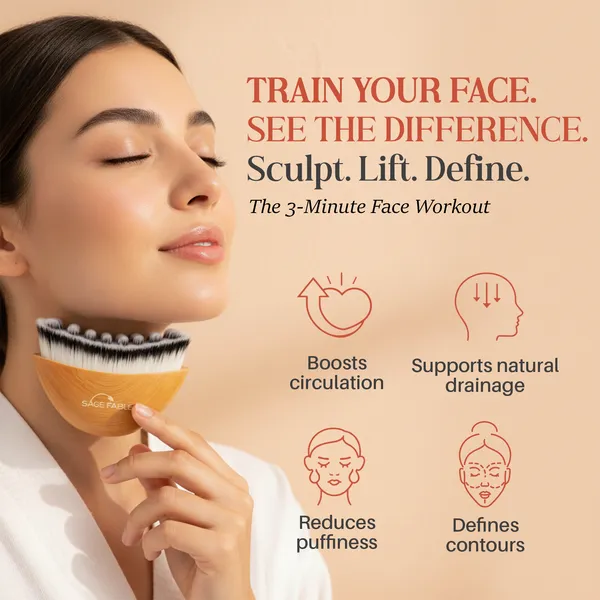 GlowFlow_Lymphatic_Sculpt_Face_Brush_–_Anti-Puffing_Tool_for_Jawline_Contouring,Facial_Drainage_&_Natural_Face_Lift.