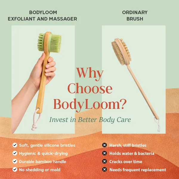 Sage_Fable_BodyLoom_Premium_Silicone_Exfoliant_&_Massager_Bath_Brush_with_Natural_Bamboo_Handle_|_Back_&_Body_Scrubber_|_Dry_&_Wet_Use_|_Premium_Self-Care