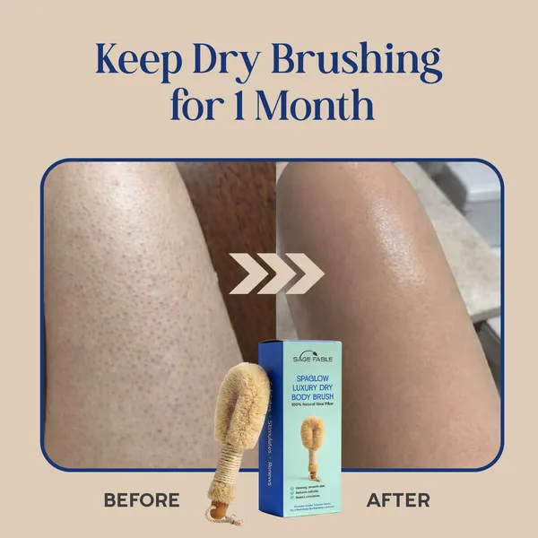 SpaGlow_Luxury_Dry_Body_Brush_|_100%_Natural_Sisal_Fiber_Exfoliating_Brush_for_Glowing_Skin,_Cellulite_&_Lymphatic_Support_|_Precision-Control_Spa_Massage_Brush