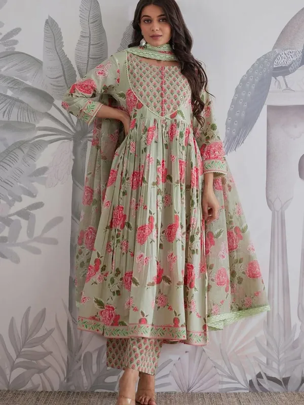 Stylish_Beautifull_Anarkali_Kurti_With_Pant_And_Dupatta_Set