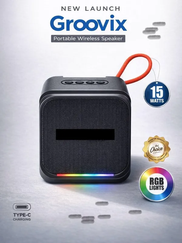 Black_Pvc_Bluetooth_Speaker_For_All_Types_Of_Smart_Phone_
And_Tablet