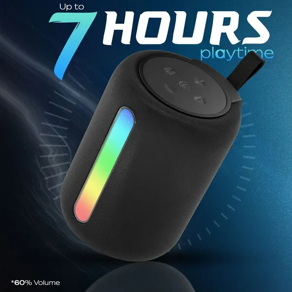 A&R_BS-03_Upto_7H_TYPE_C_ACOUSTIC_STEREO_SOUND_RGB_55mm_DRIVER_TWS_DOUBLE_IMPACT_12_W_Bluetooth_Speaker_(Slay_Black,_Stereo_Channel)