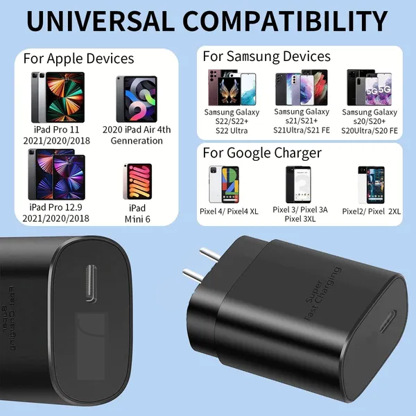 A&R_25W_Samsung_Type-C_Super_Fast_Charger_Adapter_|_C_to_C_Port_Android_Phone_Wall_Charging_Adaptor_with_C_to_C_Cable_for_Samsung_Galaxy_M35/A35/A15/M15/F15/F55/M14/F14/A34/M34/F34/A25/S23_fe/S21_fe_5G