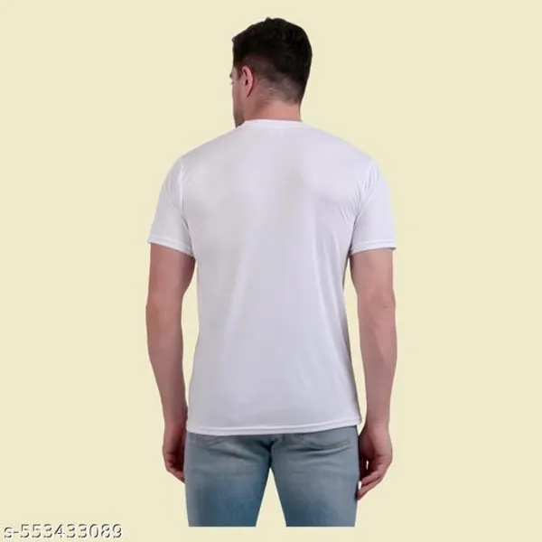 Pink_Poly_Cotton_Casual_Wear_T-Shirt_For_Men_Pack_Of_4